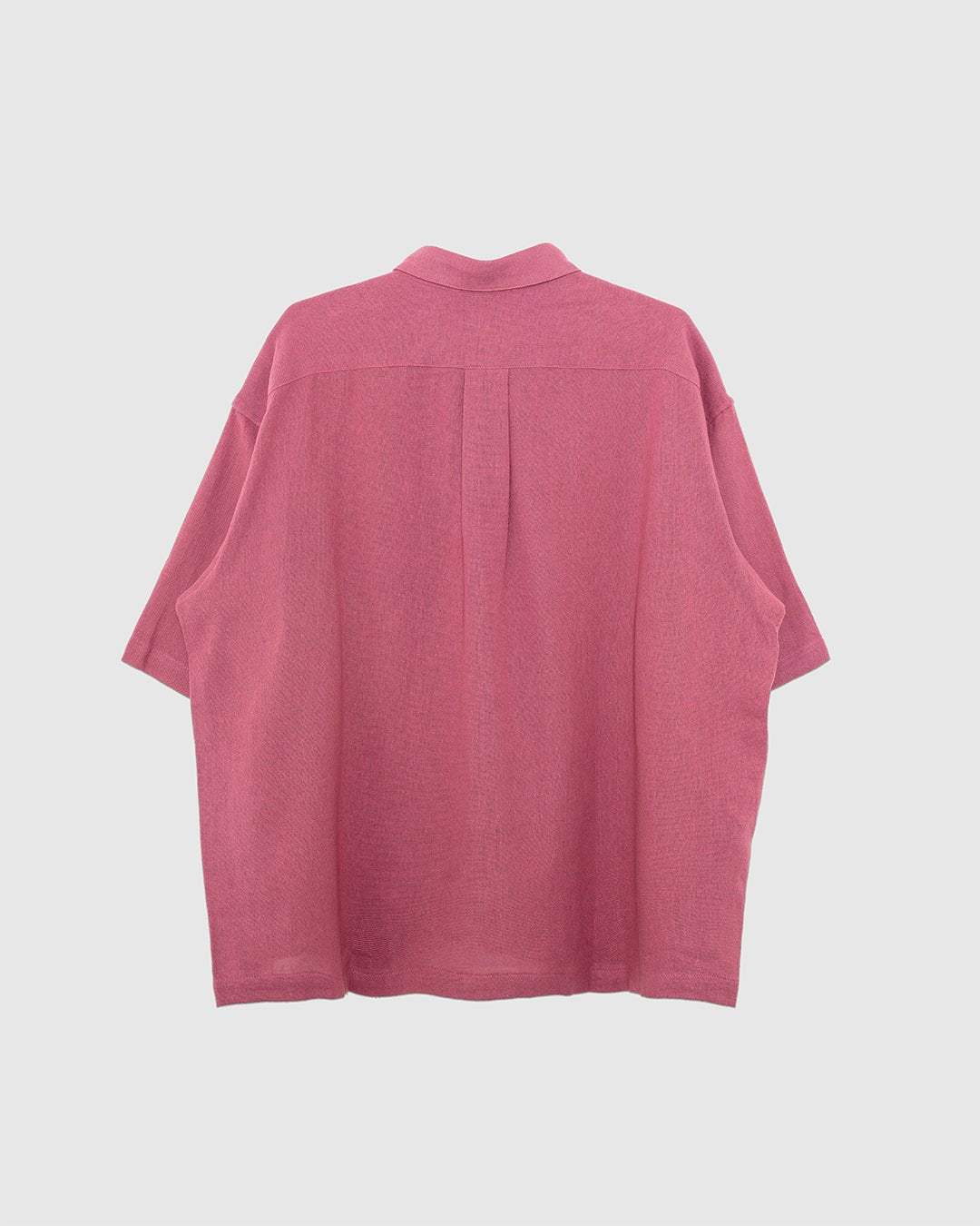 Cropped Garson Shirt Tropical Wood Rose - MONITALY