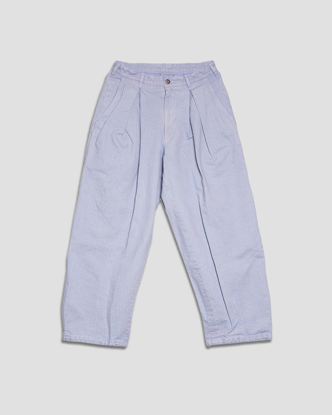 Ekusy Pants Cotton Ripstop - Light Blue - MONITALY