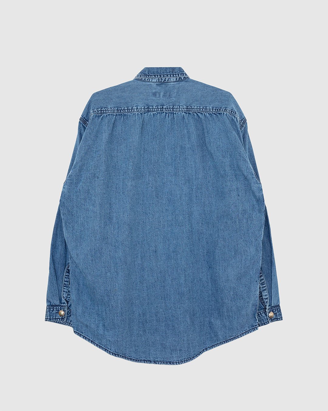 Giorgio Work Shirt w/ Concho Denim 6.75 oz - MONITALY