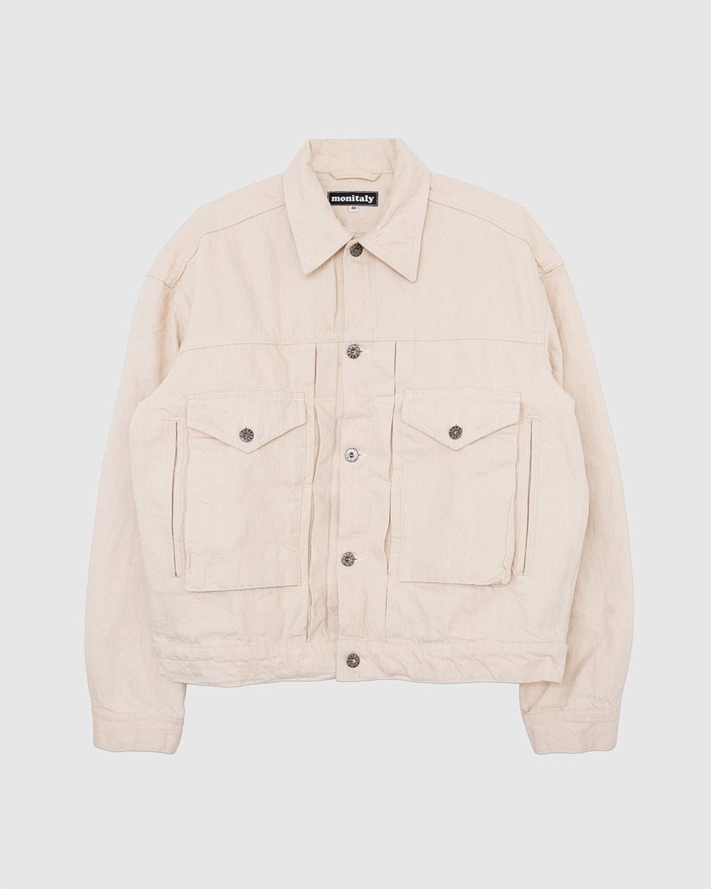 HMW Second Model Jacket Bull Denim Natural - MONITALY