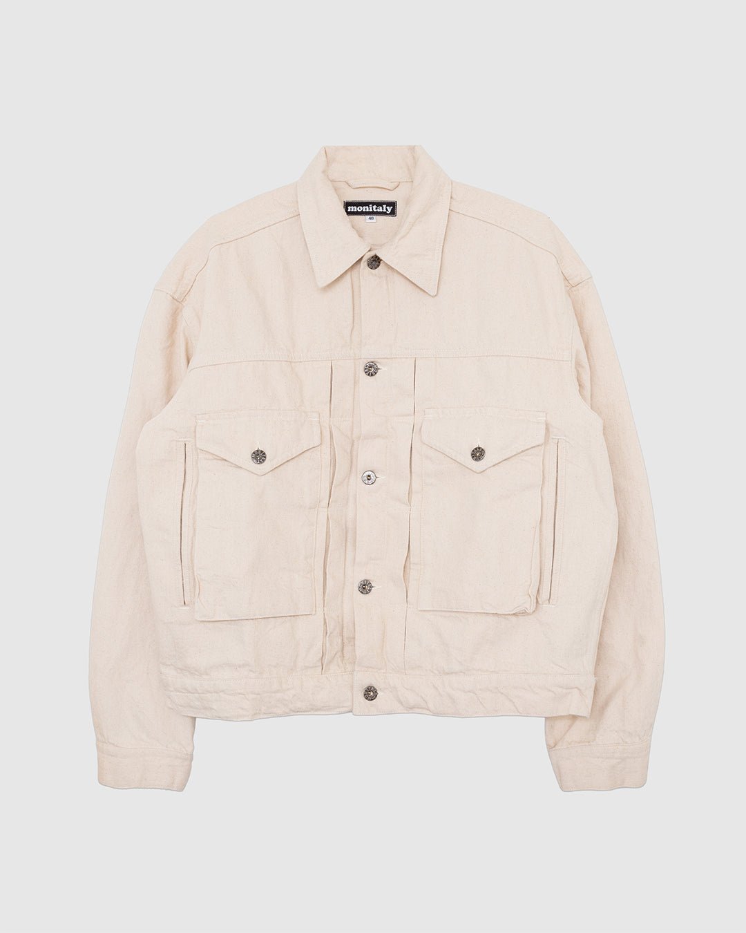 HMW Second Model Jacket Bull Denim Natural - MONITALY