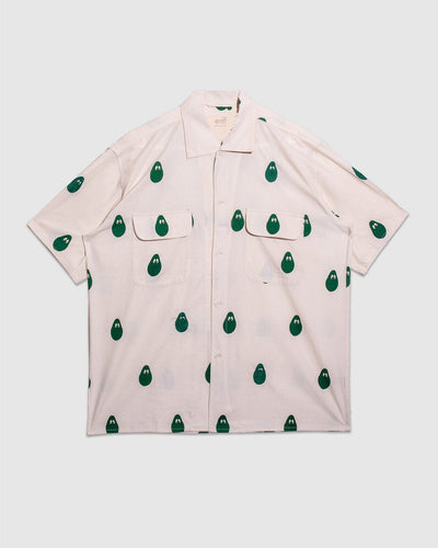 Khadi Hand Spun Milano Avacado Shirt - MONITALY