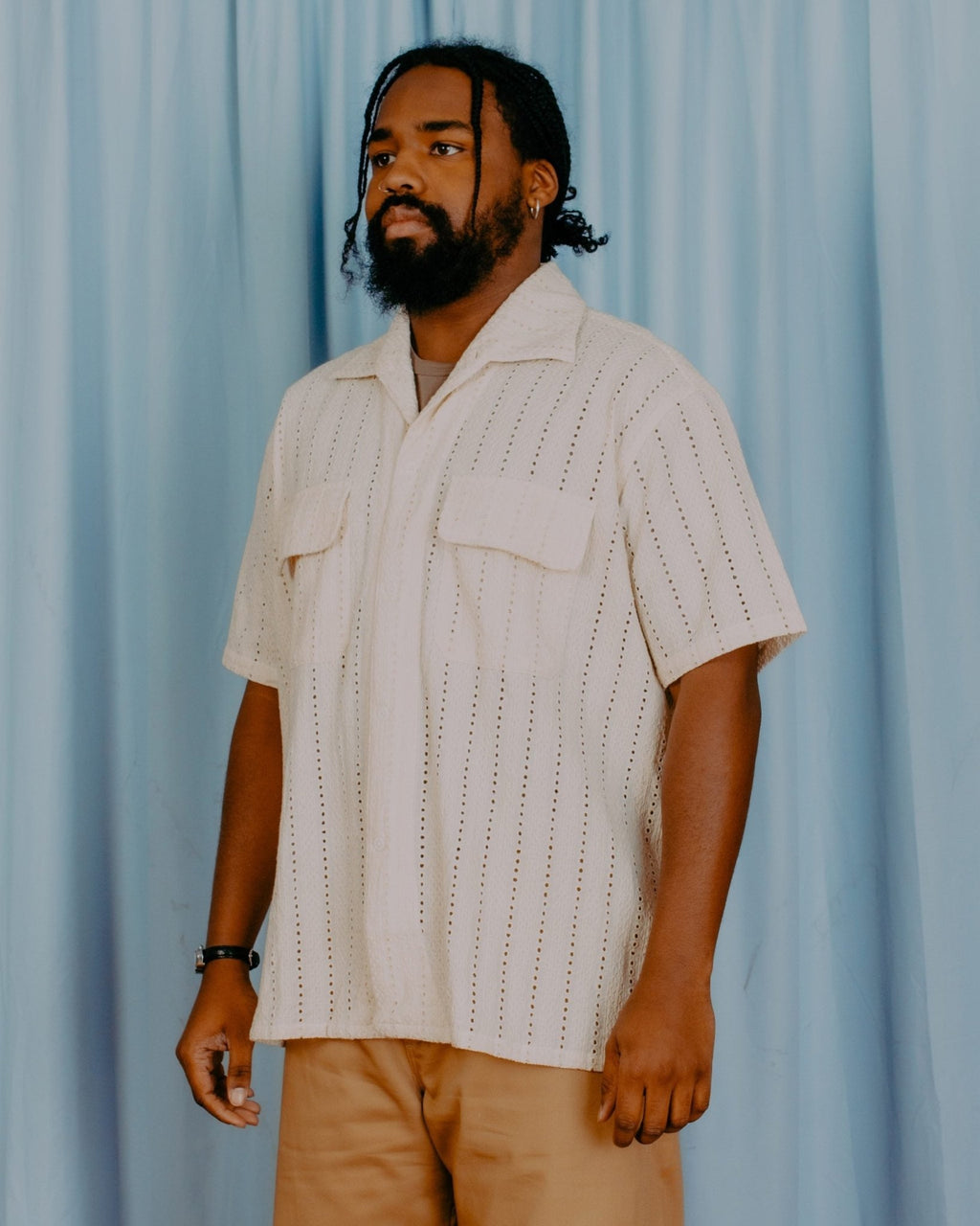 Milano Hakabo Shirt - Natural - MONITALY