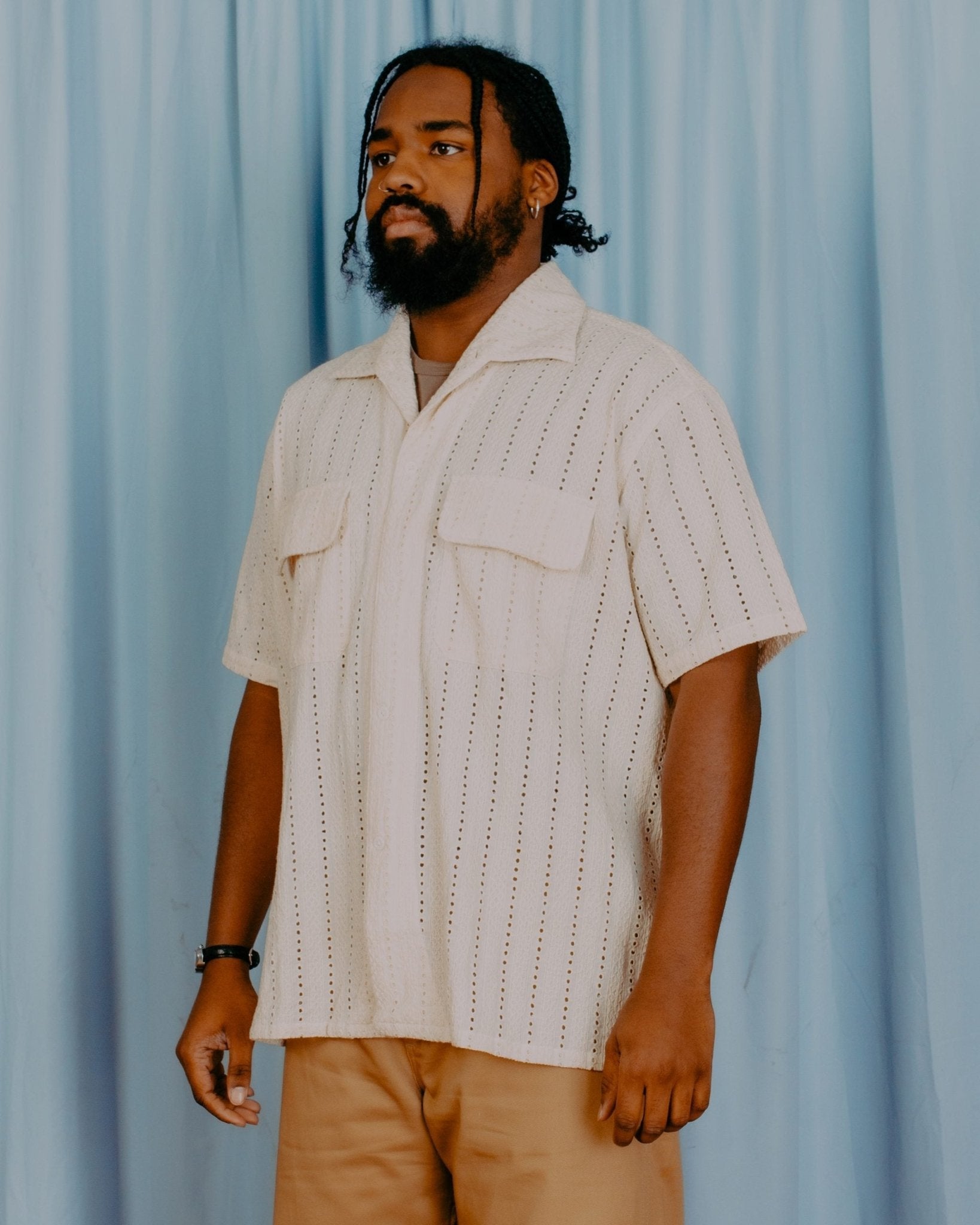 Milano Hakabo Shirt - Natural - MONITALY