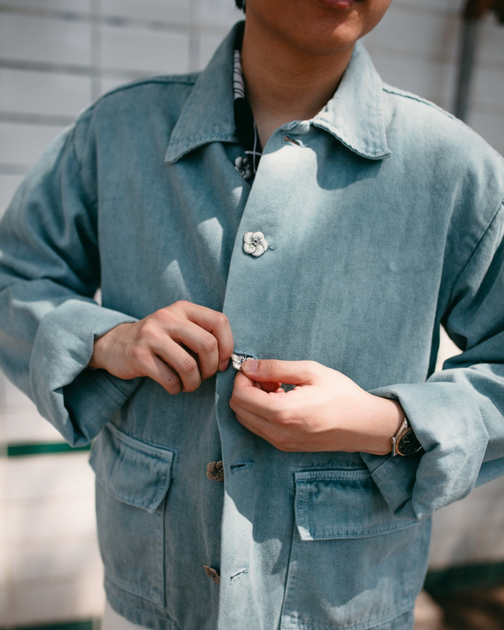 Community of Lovers Jacket High Tide Blue - MONOSTEREO