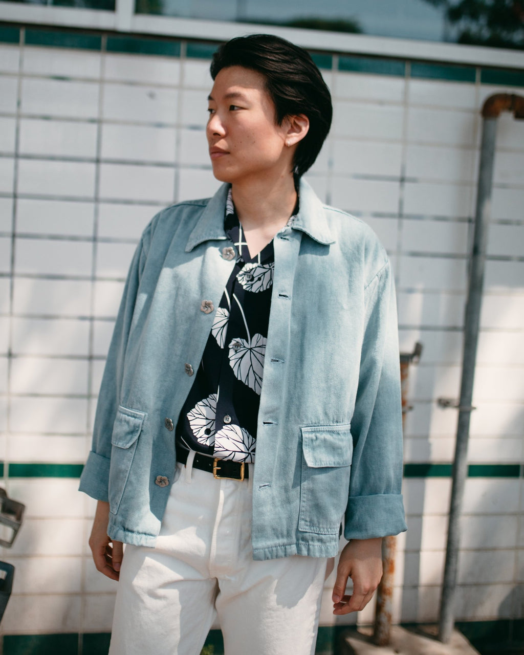 Community of Lovers Jacket High Tide Blue - MONOSTEREO