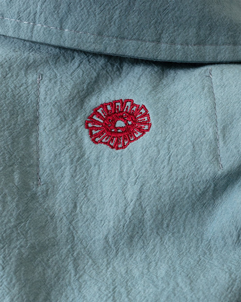 Midnight Sunlight Snap Shirt High Tide Blue - MONOSTEREO