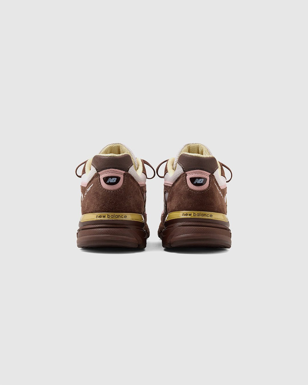 MADE in USA 990v4 Pumpernickel/Pink Chalk/Alabaster - NEW BALANCE