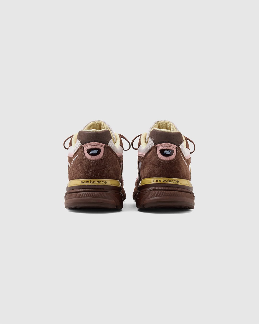 MADE in USA 990v4 Pumpernickel/Pink Chalk/Alabaster - NEW BALANCE