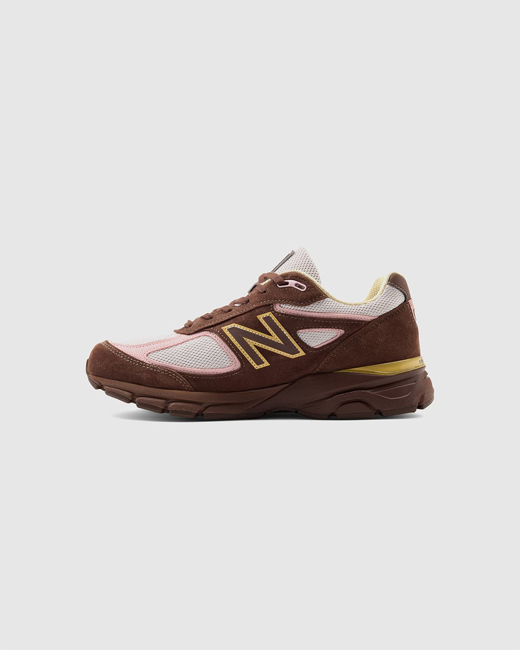 MADE in USA 990v4 Pumpernickel/Pink Chalk/Alabaster - NEW BALANCE