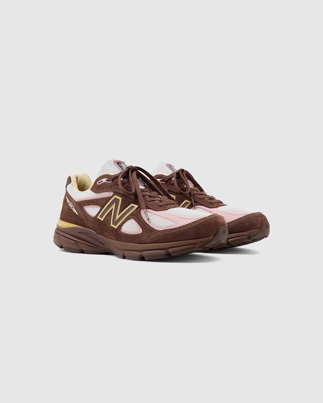 MADE in USA 990v4 Pumpernickel/Pink Chalk/Alabaster - NEW BALANCE