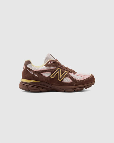 MADE in USA 990v4 Pumpernickel/Pink Chalk/Alabaster - NEW BALANCE
