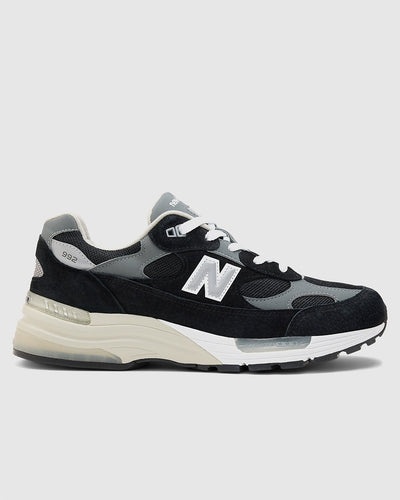 Made in USA 992BK Black - Shoes - NEW BALANCE