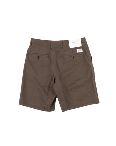 Aros Light Twill Short - Ivy Green - NORSE PROJECTS