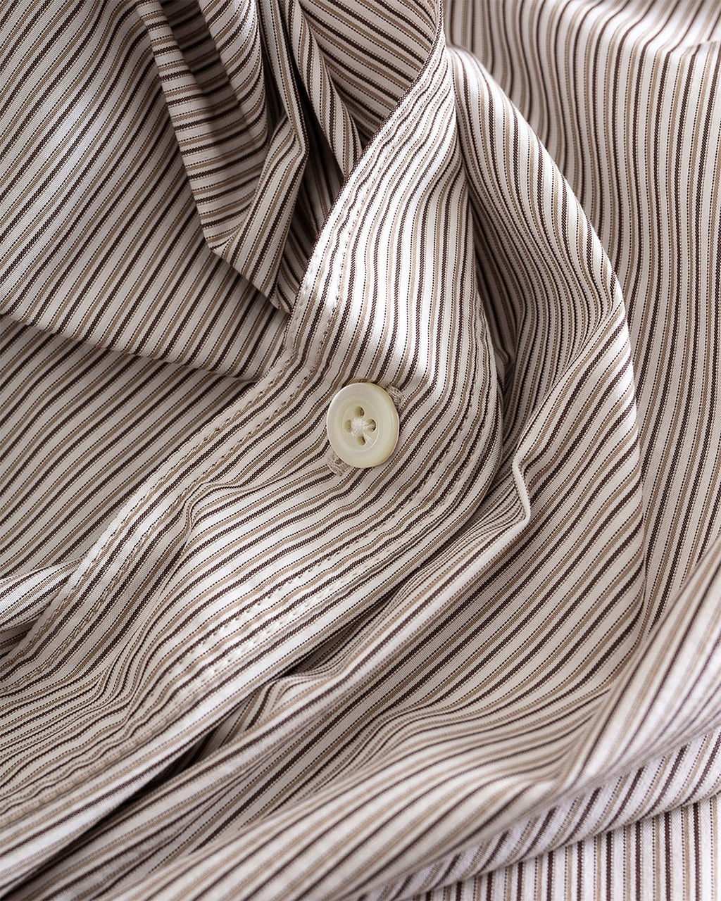 Espevik Fine Oversize Shirt Walnut - NORSE PROJECTS