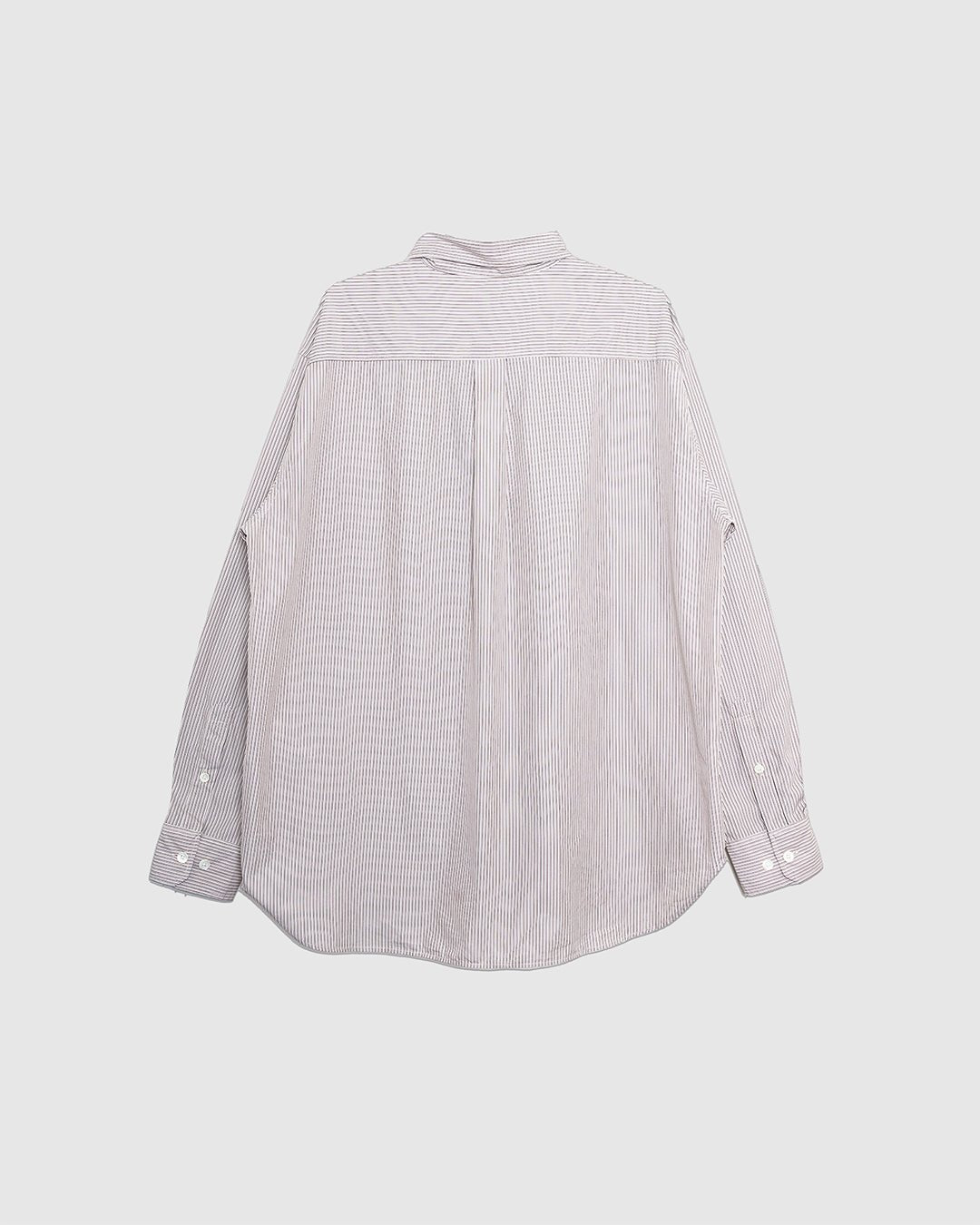 Espevik Fine Oversize Shirt Walnut - NORSE PROJECTS