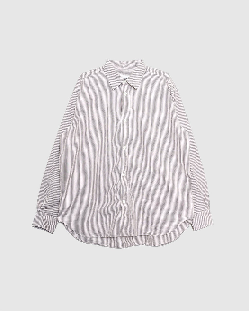 Espevik Fine Oversize Shirt Walnut - NORSE PROJECTS
