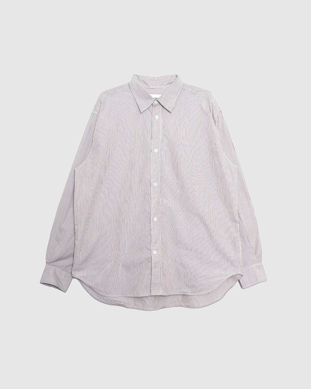 Espevik Fine Oversize Shirt Walnut - NORSE PROJECTS