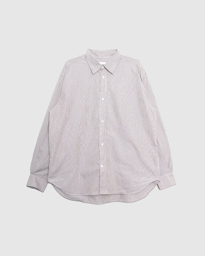 Espevik Fine Oversize Shirt Walnut - NORSE PROJECTS