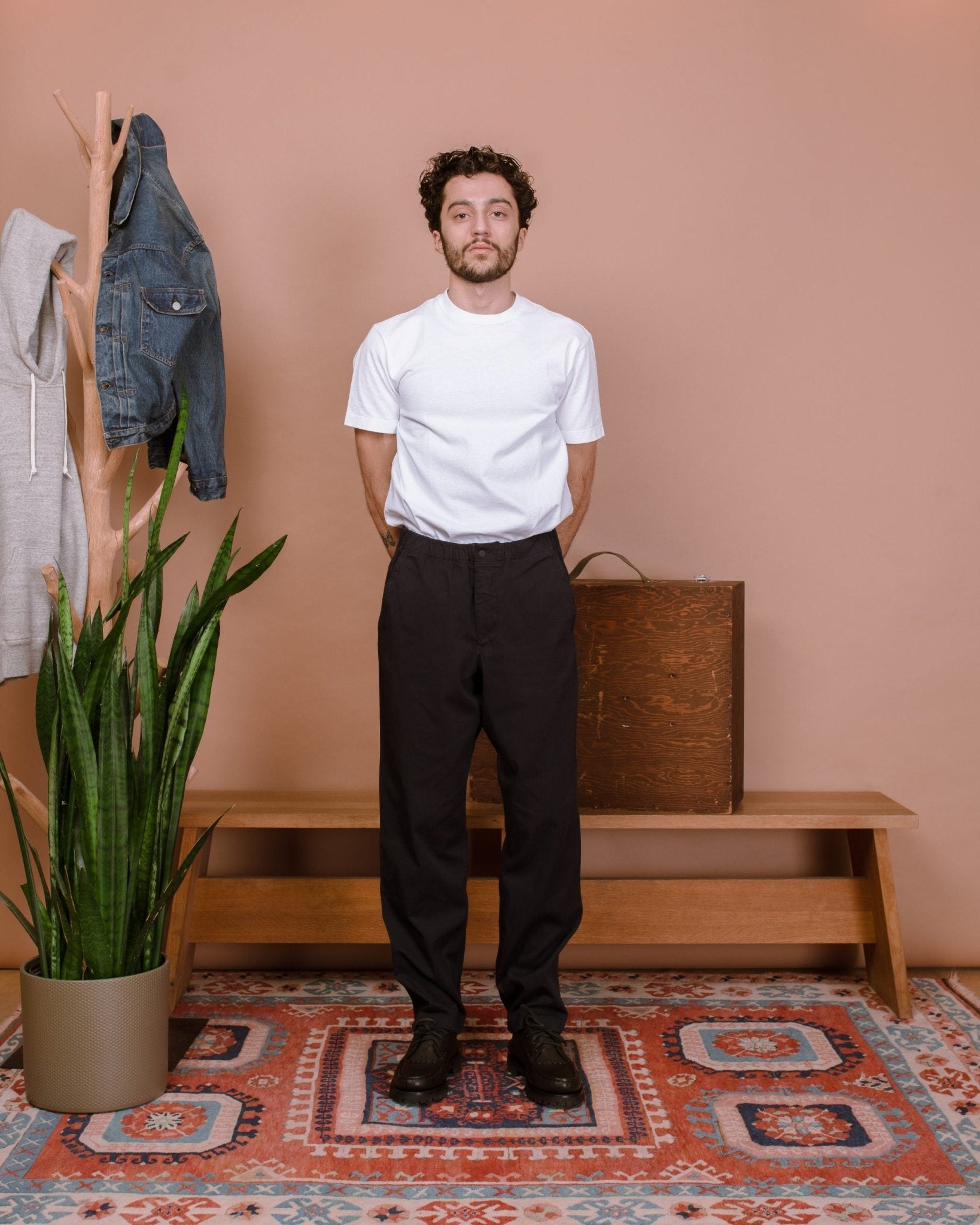 Ezra Light Stretch - Dark Navy - NORSE PROJECTS