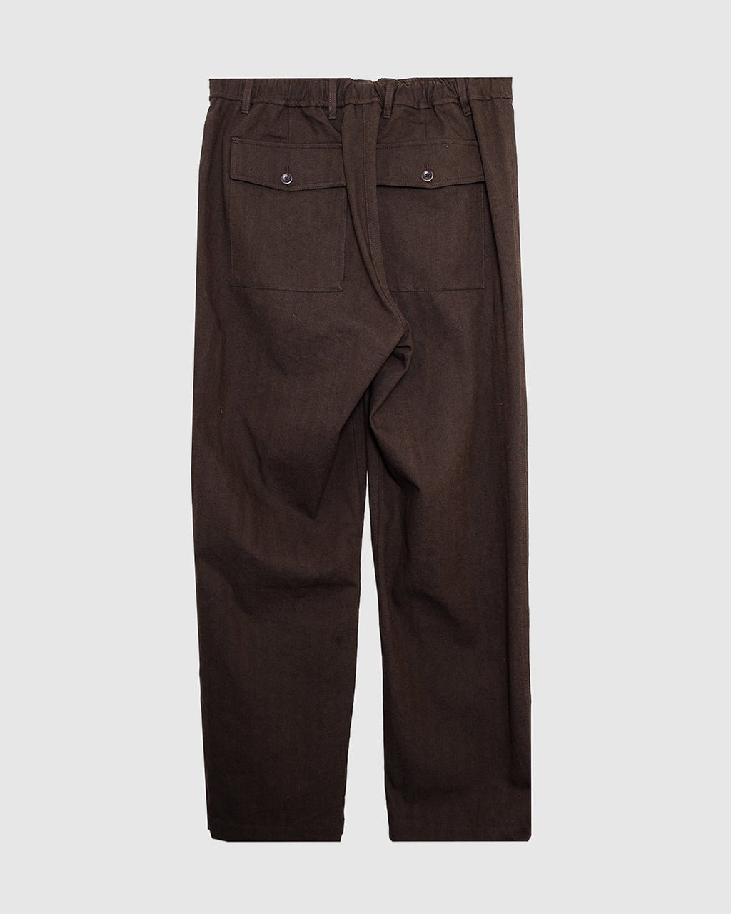 Kvitfjell Cotton Wool Herringbone Pant Delicioso Brown - NORSE PROJECTS