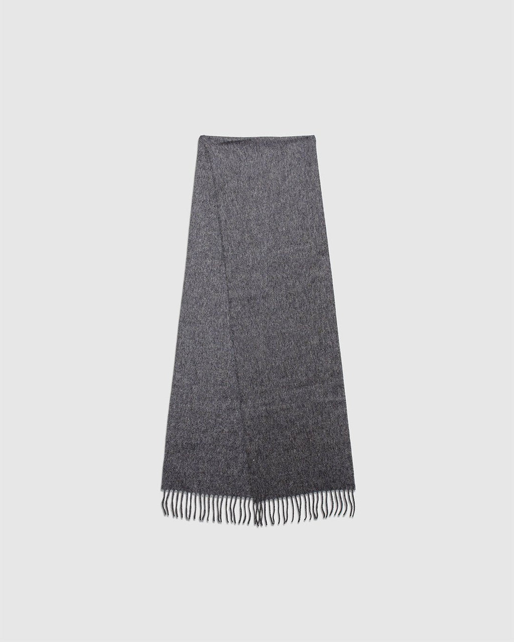 Moon Lambswool Scarf - Charcoal Melange - NORSE PROJECTS