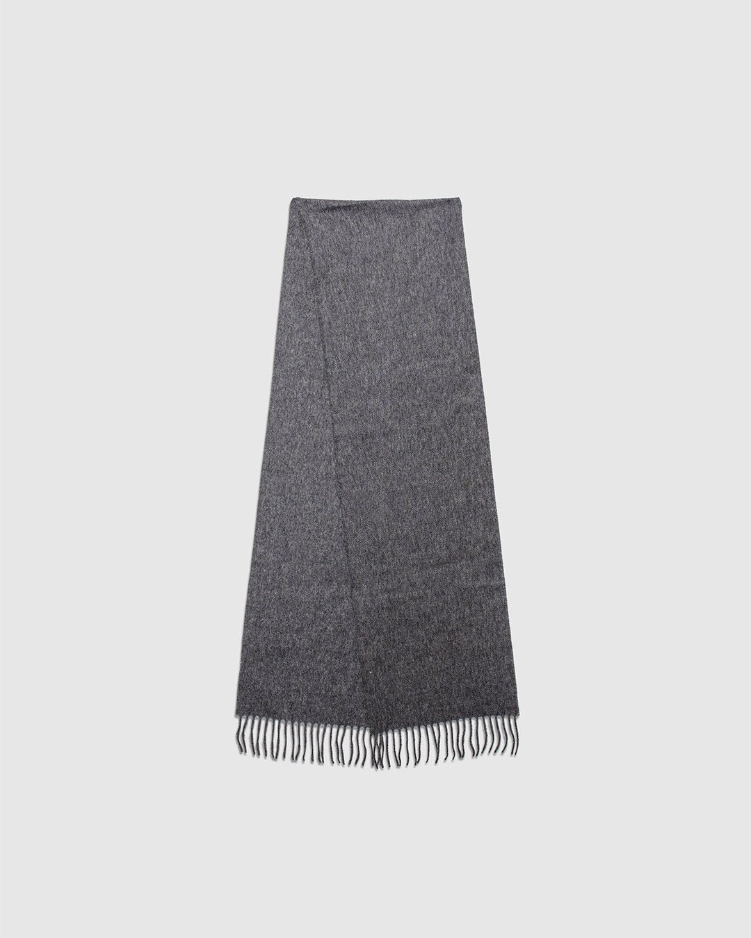 Moon Lambswool Scarf - Charcoal Melange - NORSE PROJECTS