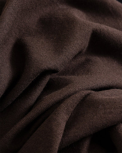 Nordborg Cotton Crepe T-Shirt Delicioso Brown - NORSE PROJECTS