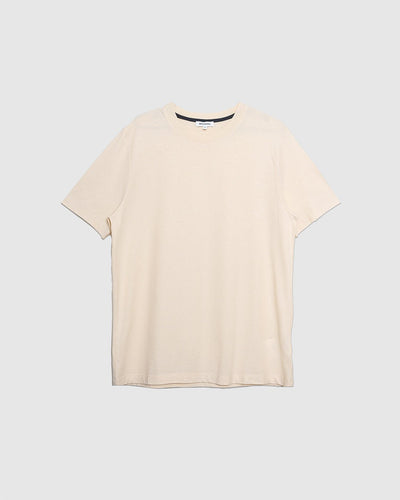 Nordborg Cotton Crepe T-Shirt Ecru - NORSE PROJECTS
