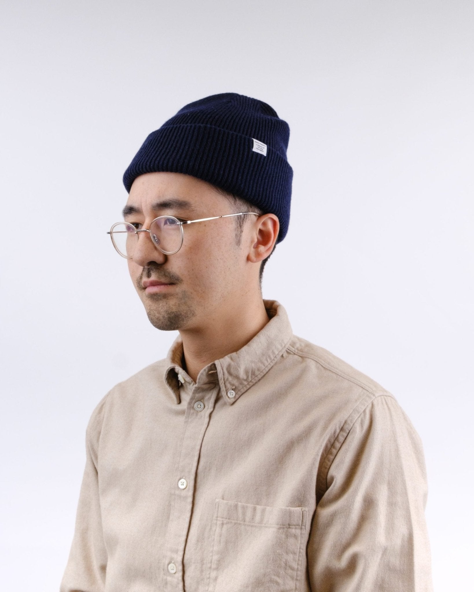 Norse Beanie - Dark Navy - NORSE PROJECTS