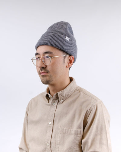 Norse Beanie - Grey Melange - NORSE PROJECTS