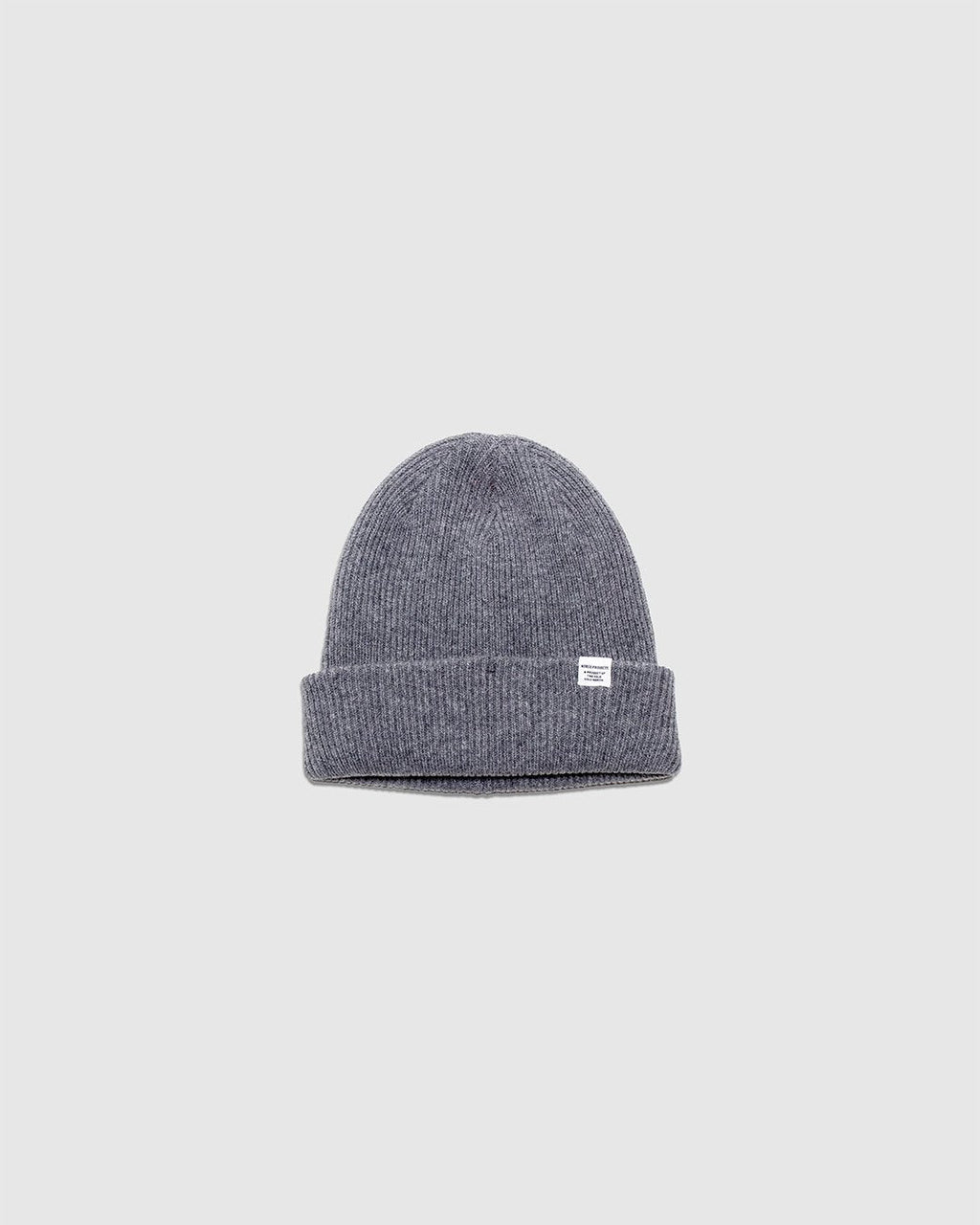 Norse Beanie - Grey Melange - NORSE PROJECTS
