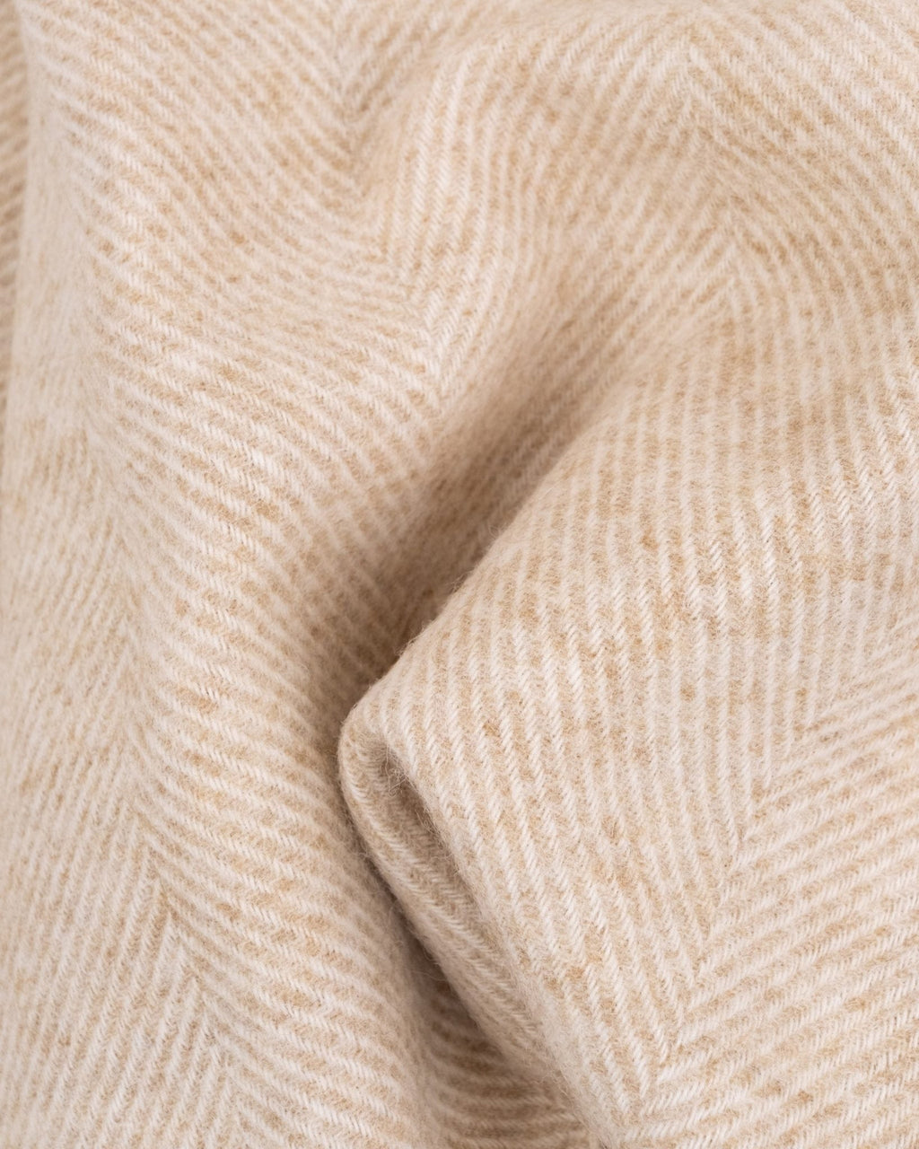 Norse Moon Merino Lambswool Blanket - Sand - NORSE PROJECTS
