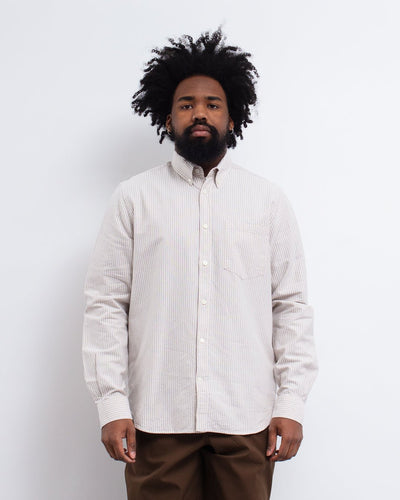 Norse Standard Oxford BD Shirt Dark Dust Green - NORSE PROJECTS
