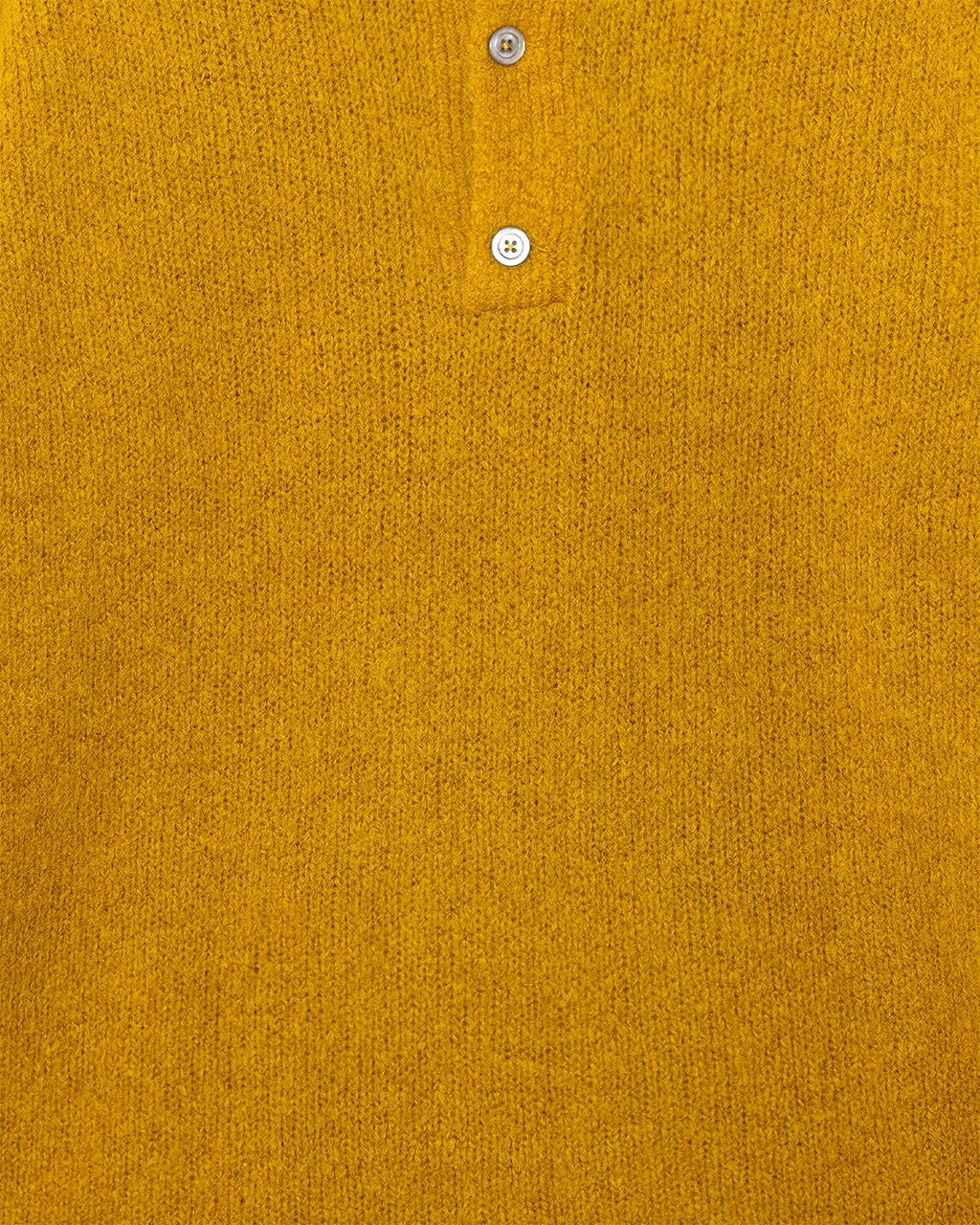 Rasmus Relaxed Brushed Polo Warm Yellow - NORSE PROJECTS