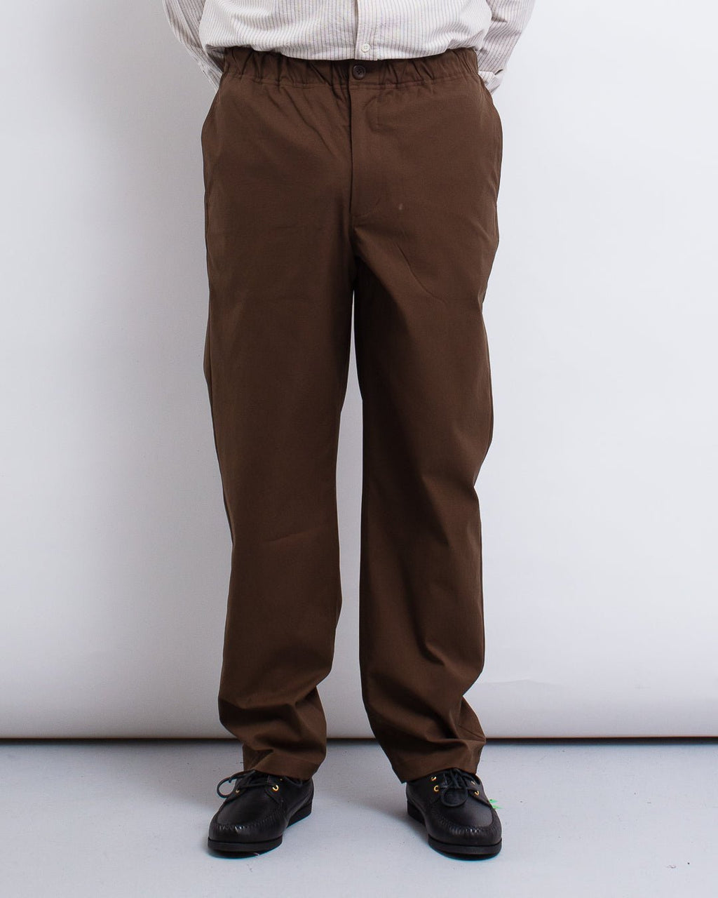 Trysil Regular Solotex Twill Trouser Chestnut - NORSE PROJECTS
