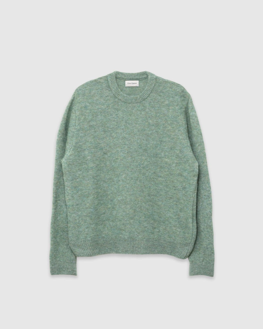 Blenheim Jumper Brady Green - OLIVER SPENCER