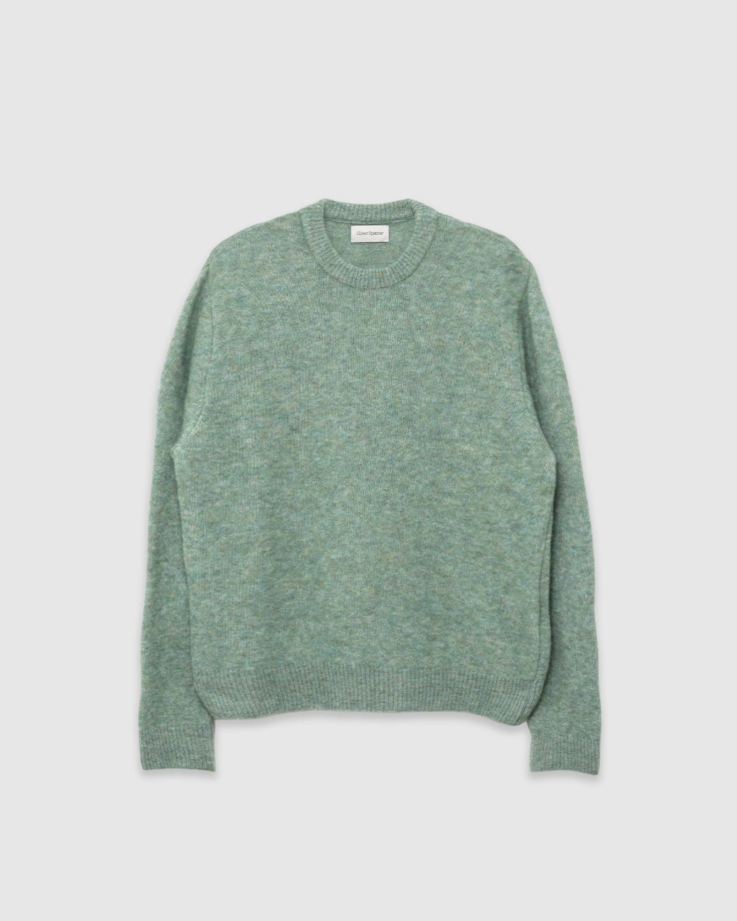 Blenheim Jumper Brady Green - OLIVER SPENCER