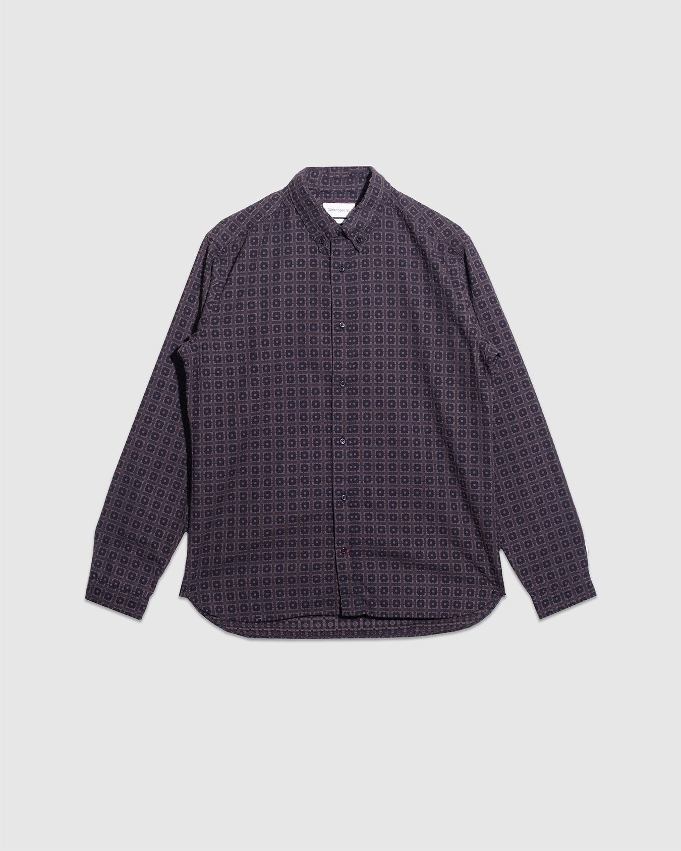Brook Shirt Cassidy Brown - OLIVER SPENCER