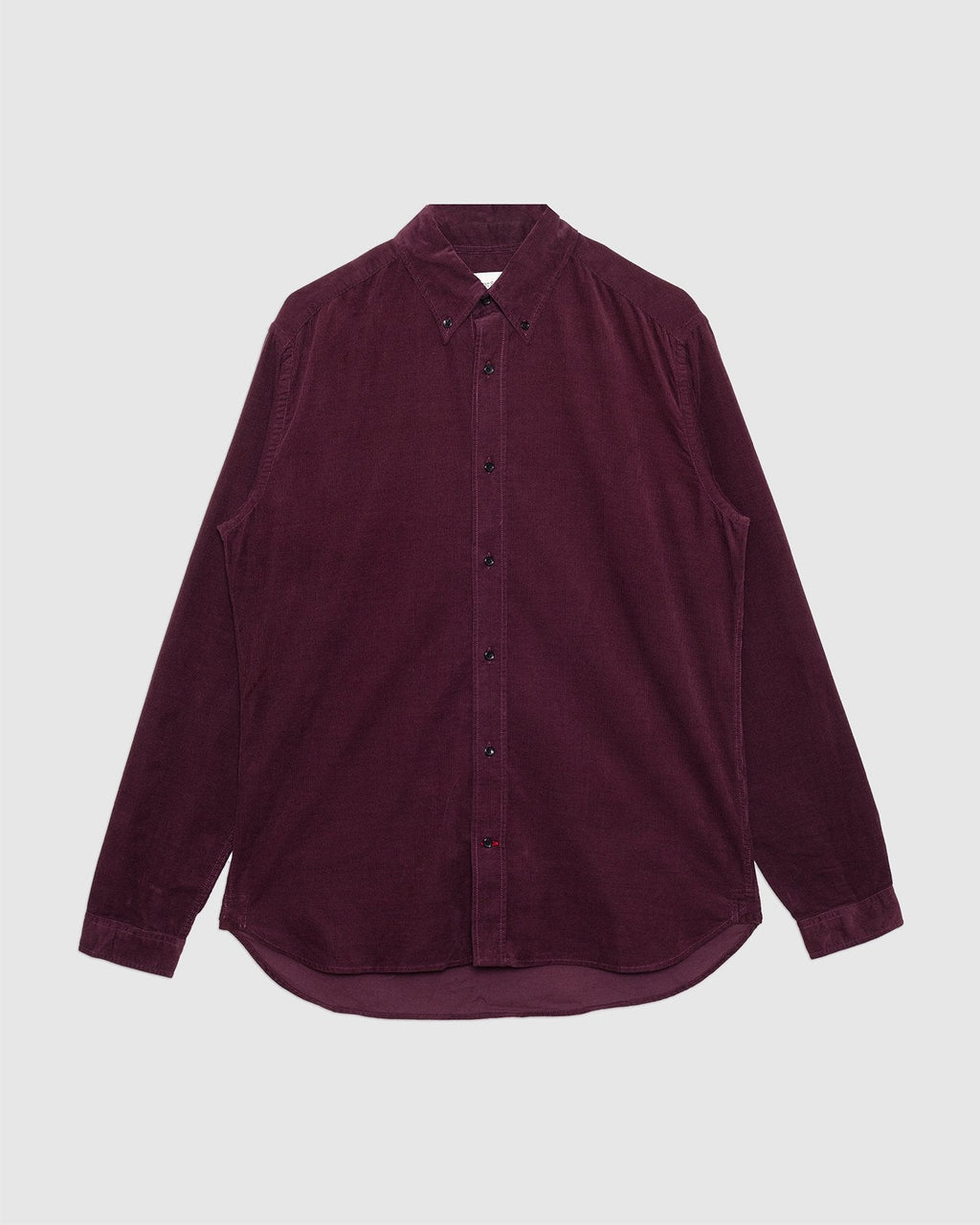Brook Shirt Mersey Cord Plum - OLIVER SPENCER