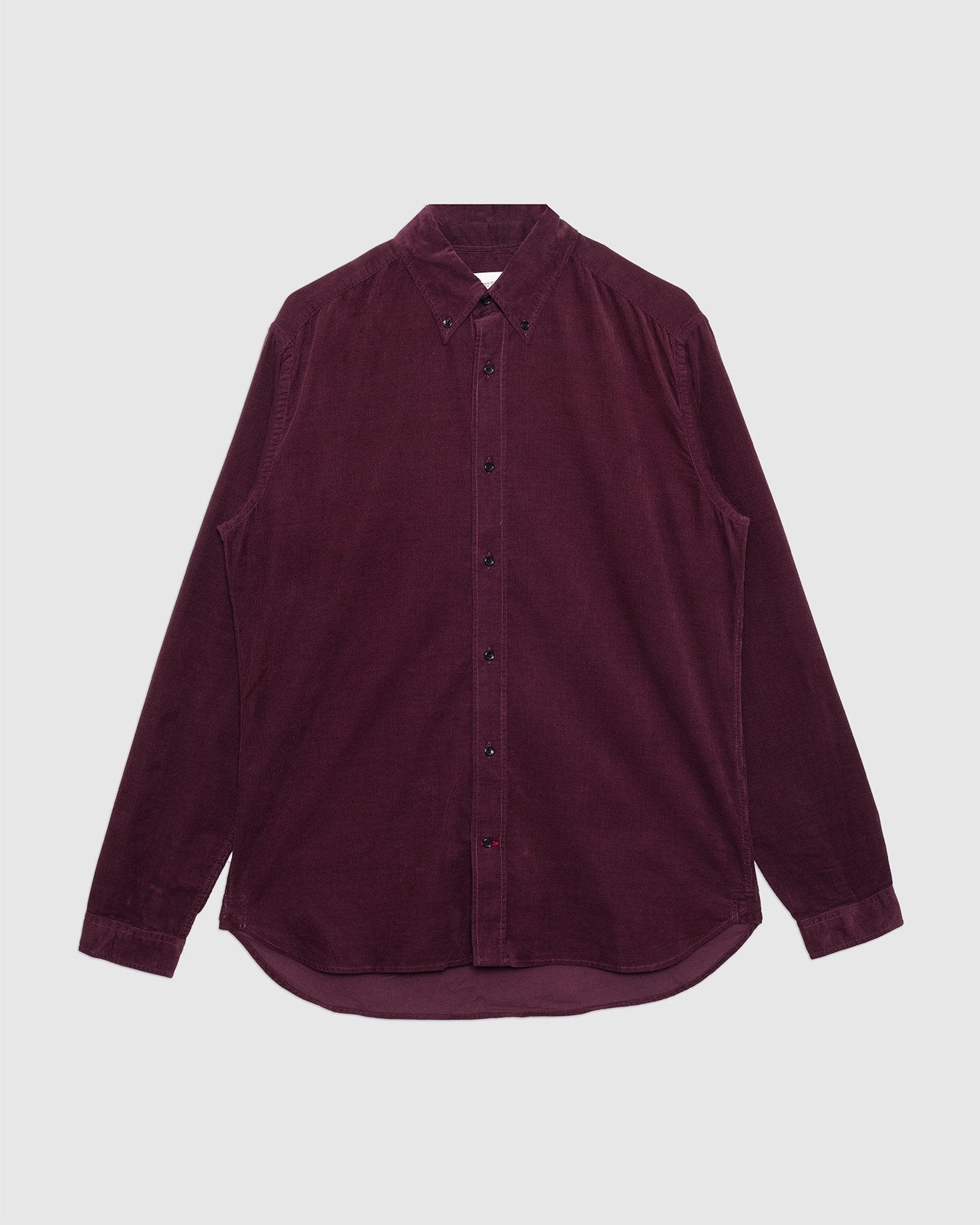 Brook Shirt Mersey Cord Plum - OLIVER SPENCER