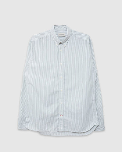 Brook Shirt Orville Green - OLIVER SPENCER