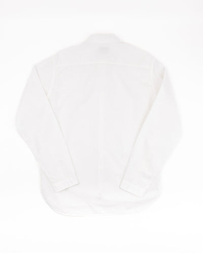 Clerkenwell Tab Shirt Newlyn - White - OLIVER SPENCER