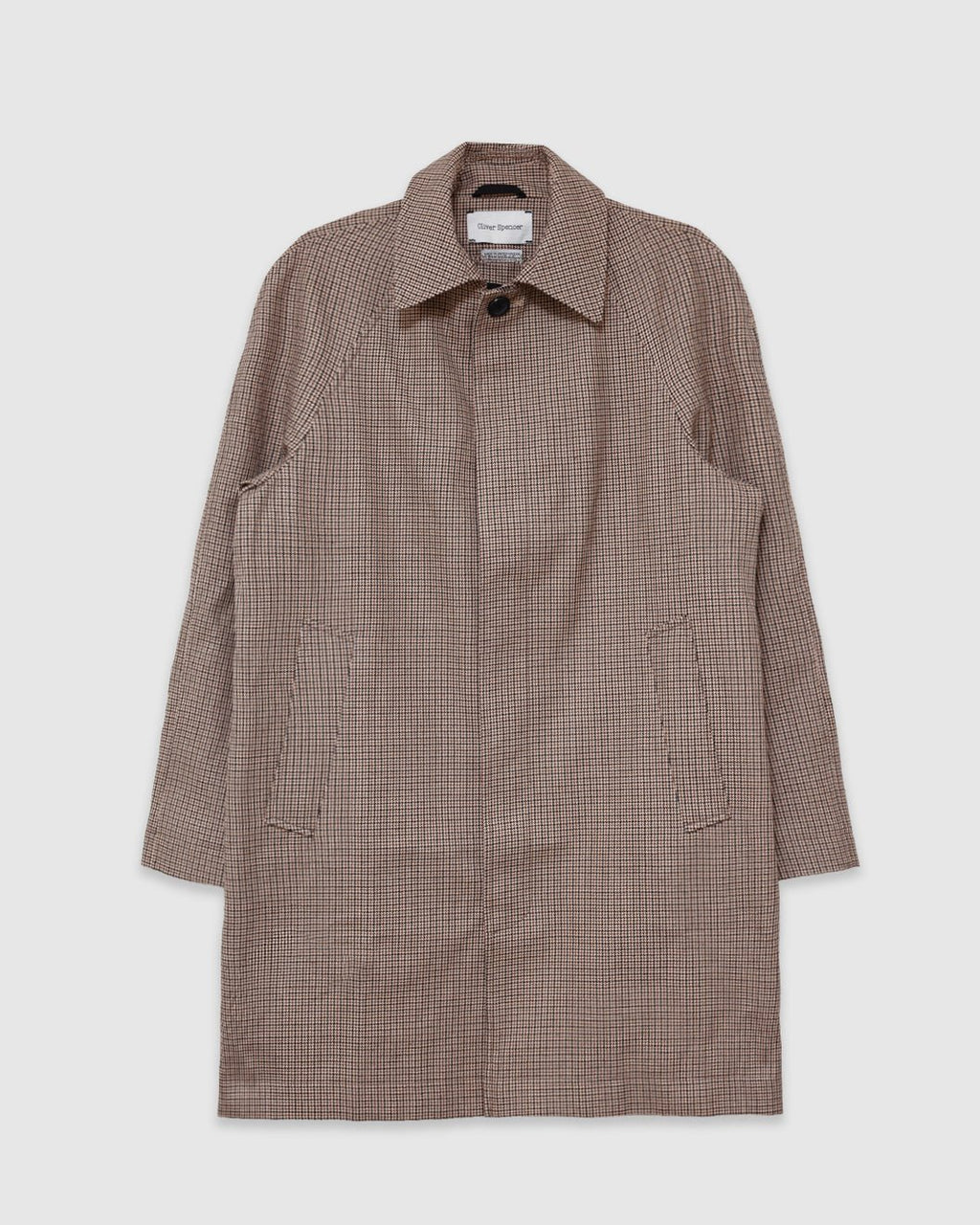 Crosby Coat Fink Beige - OLIVER SPENCER