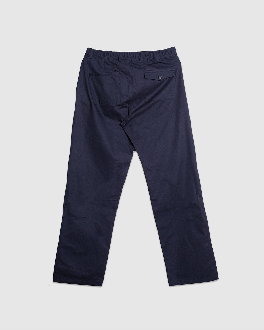 Drawstring Trousers Ashdown Navy - OLIVER SPENCER
