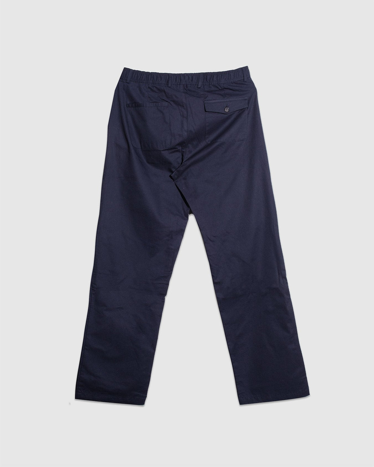 Drawstring Trousers Ashdown Navy - OLIVER SPENCER