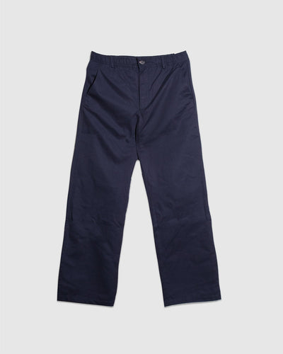 Drawstring Trousers Ashdown Navy - OLIVER SPENCER