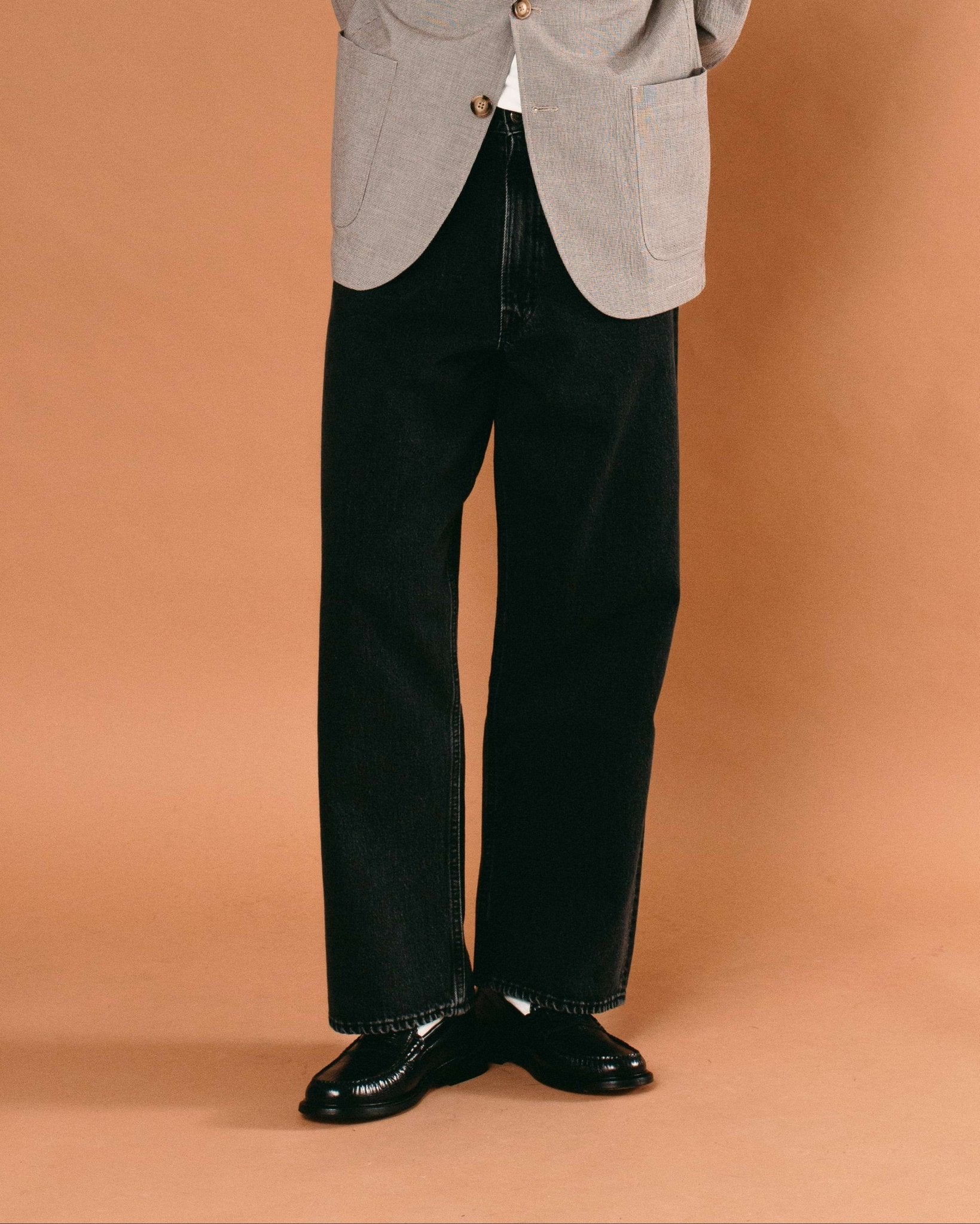 Finsbury Jacket Jensen Brown/White - OLIVER SPENCER