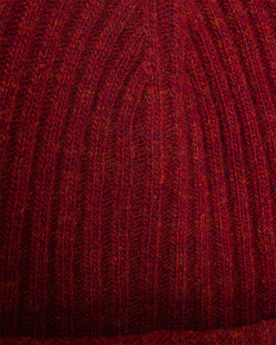 Fisher Hat Rib Red - OLIVER SPENCER