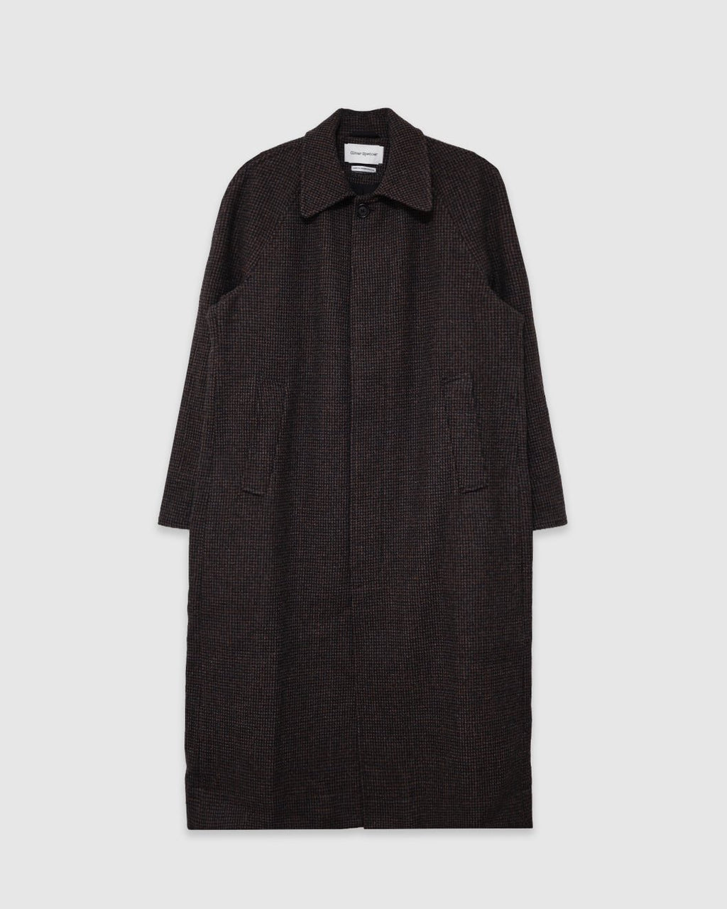 Lothian Coat Hepple Brown - OLIVER SPENCER